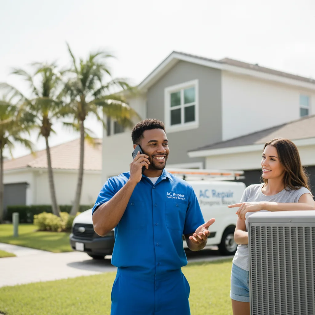 AC Repair Pompano Beach customer support in San Anselmo